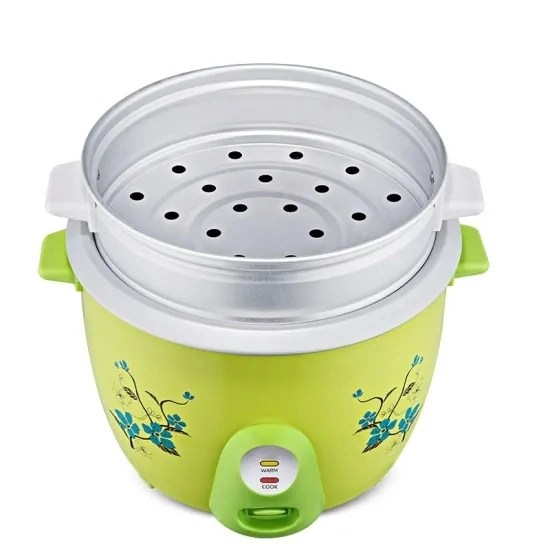 Automatic Keep Warm Aluminum Inner Pot Electronic Cooker with Flower Drum Rice Cooker