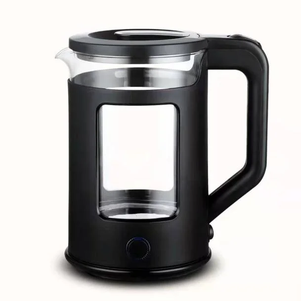 New Design 1.7L Keep Warm Cordless Jug Fast Water Boiling Glass Electric Kettle