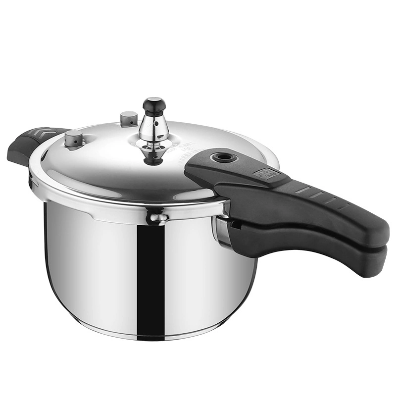 304 Stainless Steel Pressure Cooker Rice Cooker Commercial Use &amp; Home Use Aluminum Pressure Cooker Optional 2/3/4/5/6/8/10L Capacity
