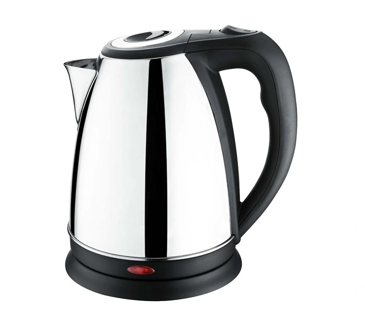Stainless Steel Electric Kettle with Filter 1.8L 360 Degree Rotation High Power 2000W Cordless Plastic Handle S. S. Housing Electrical Kettle