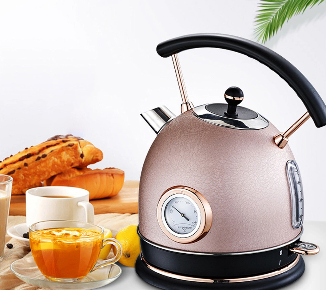 Electric Kettle Deluxe Stainless Steel Tea Pot Water Electric Whistling Kettle Kitchen Appliance Tea Kettle