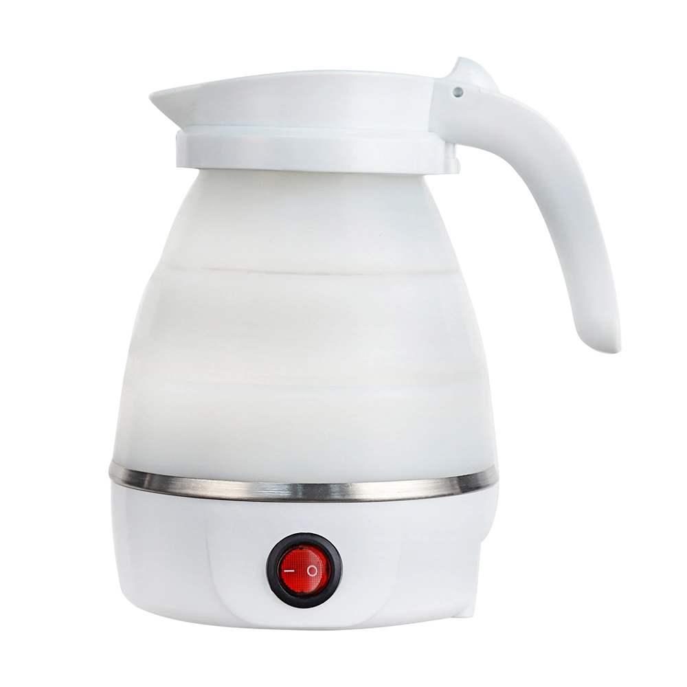 Folding Kettle 600ml Mini Stainless Steel Adjustable Temperature Travel Electric Kettle Coffee