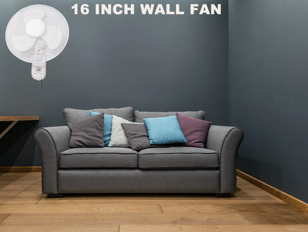 New 16 Inch 3 Speed Air Circulating Household Electric Wall Fan