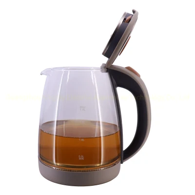 Custom Design Small Home Electronics Kitchen Appliances Cordless Glass Electric Kettle