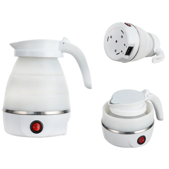 Stainless Smart Water Travelling Silicone Foldable Travel Kettle Electric Kettle Silicon Kettles 500ml