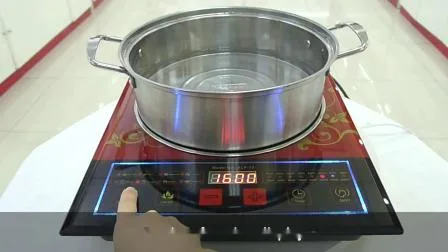 Original Ailipu 2200W Blue lighting electrical Induction cooker with CE ALP-12