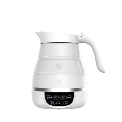 New Arrival Touch Foldable Traveling Silicone Electric Water Kettle Mini Electric Tea Maker