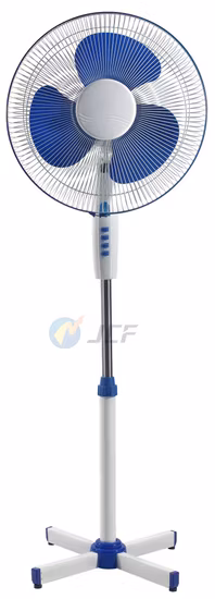 16 Inch Basic Europe Stand Fan with Cross Base Basic Customization Sample Customization Electric Fan DC Fan Ceiling Fan Electric Fan Pedestal Fan