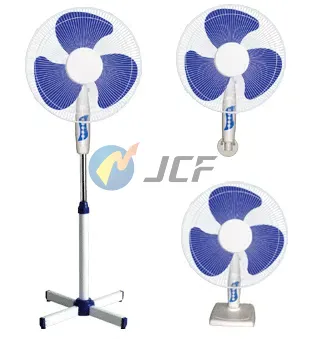 16 Inch Basic Europe Stand Fan with Cross Base Basic Customization Sample Customization Electric Fan DC Fan Ceiling Fan Electric Fan Pedestal Fan