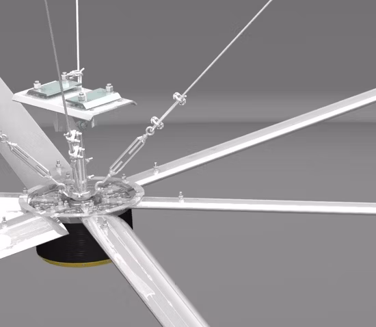 Hvls Large Industrial Ceiling Fans with Permanent Magnet Gearless Motor