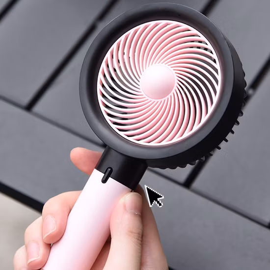 2023 Hot Sale Mini Desktop, Wall Hanging, Hanging Multi-Function Circulating Fan