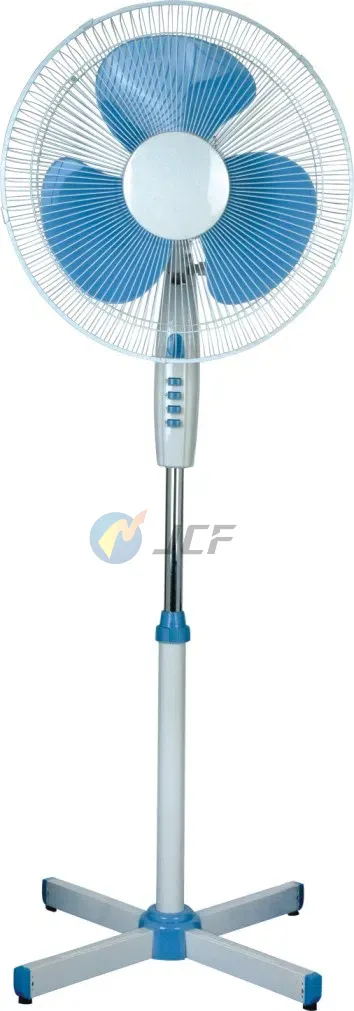 16 Inch Basic Europe Stand Fan with Cross Base Basic Customization Sample Customization Electric Fan DC Fan Ceiling Fan Electric Fan Pedestal Fan